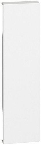 Лицевая панель Legrand BTicino Living Now для 1-м. 1 мод. заглушки белый картинка